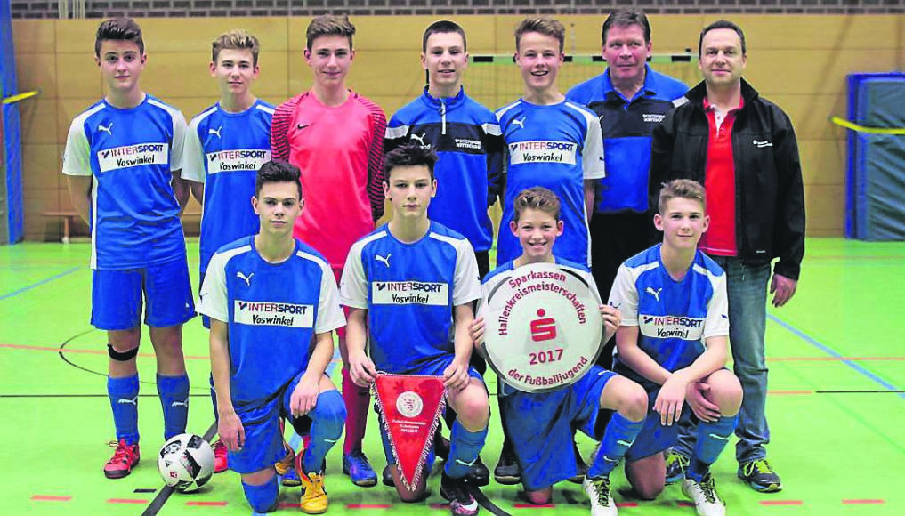 Futsal-Hallenmeister: C-Junioren des TSV Korbach