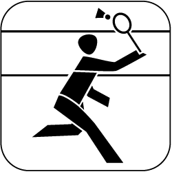Badminton-Icon des DSB