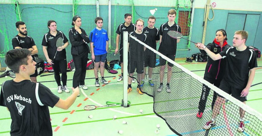 Badminton-Olympionikin Johanna Goliszewski gibt Schnuppertraining in Korbach