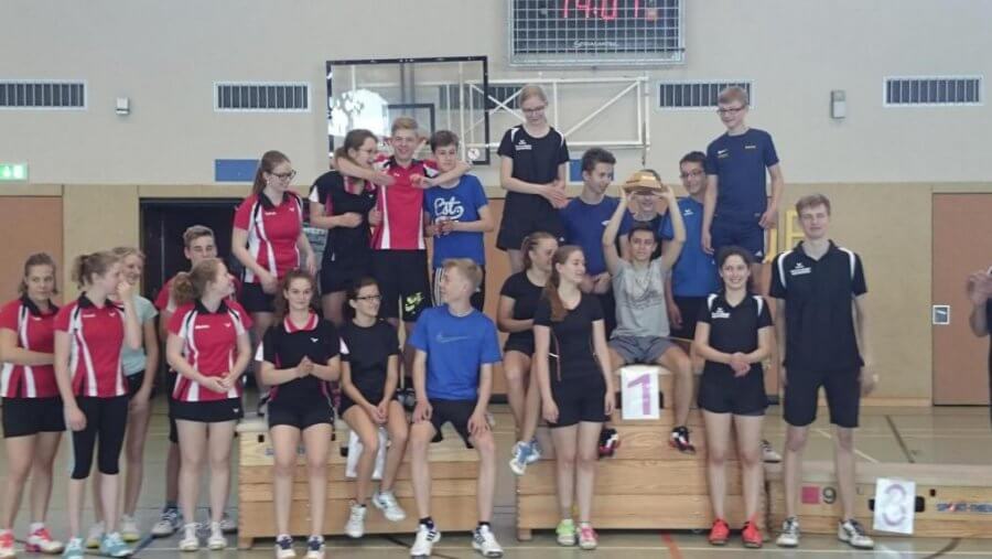 Badminton-Sportler des TSV Korbach