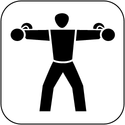 Piktogramm Fitness